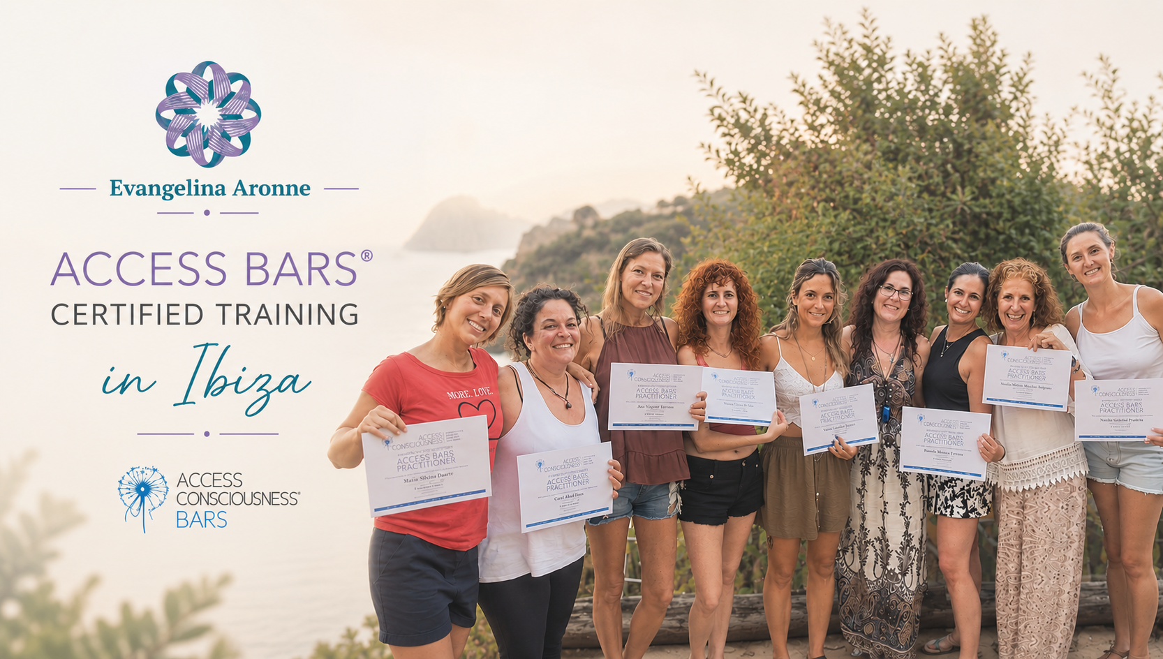 Formación de Access Bars®. con Certificado Internacional de Access Consciousness®