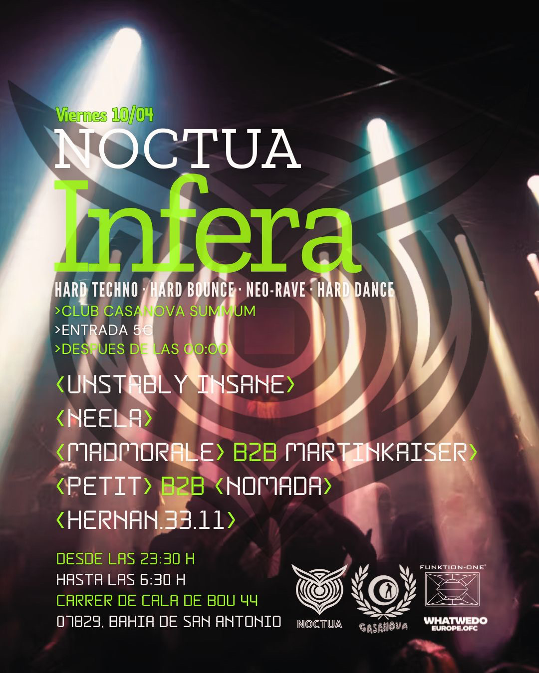 Noctua Infera [Hard techno]