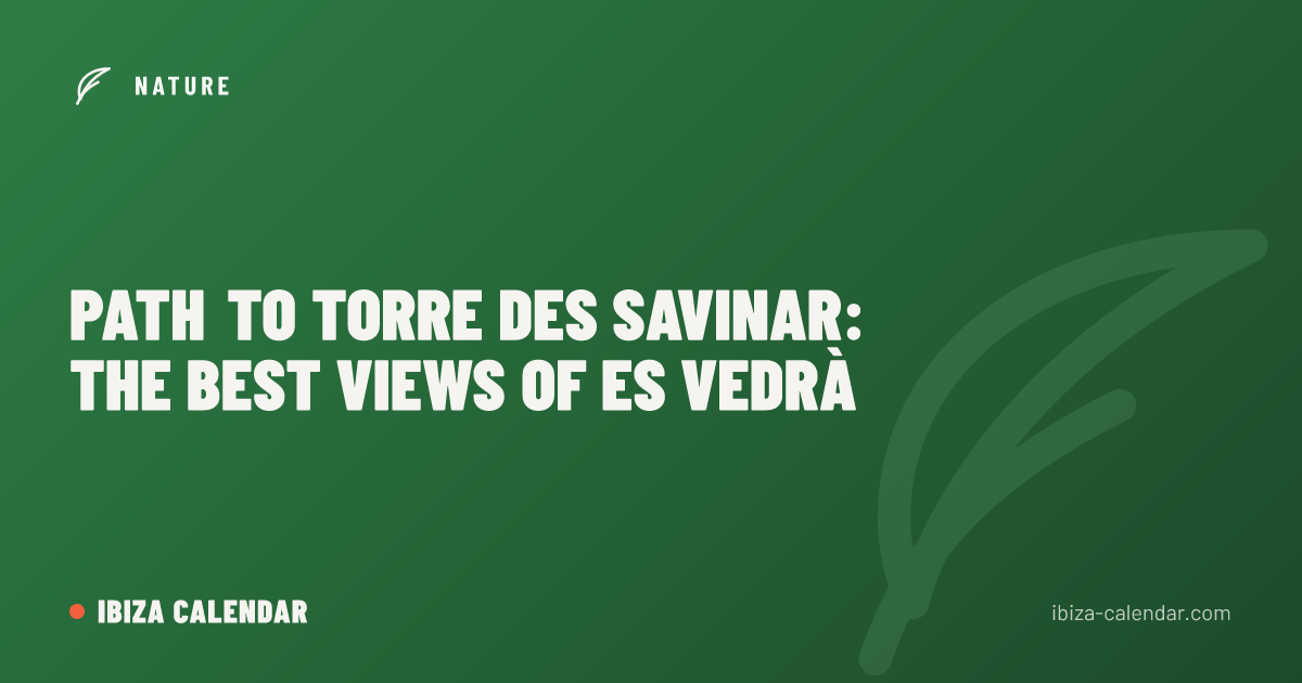 Path to Torre des Savinar: The Best Views of Es Vedrà