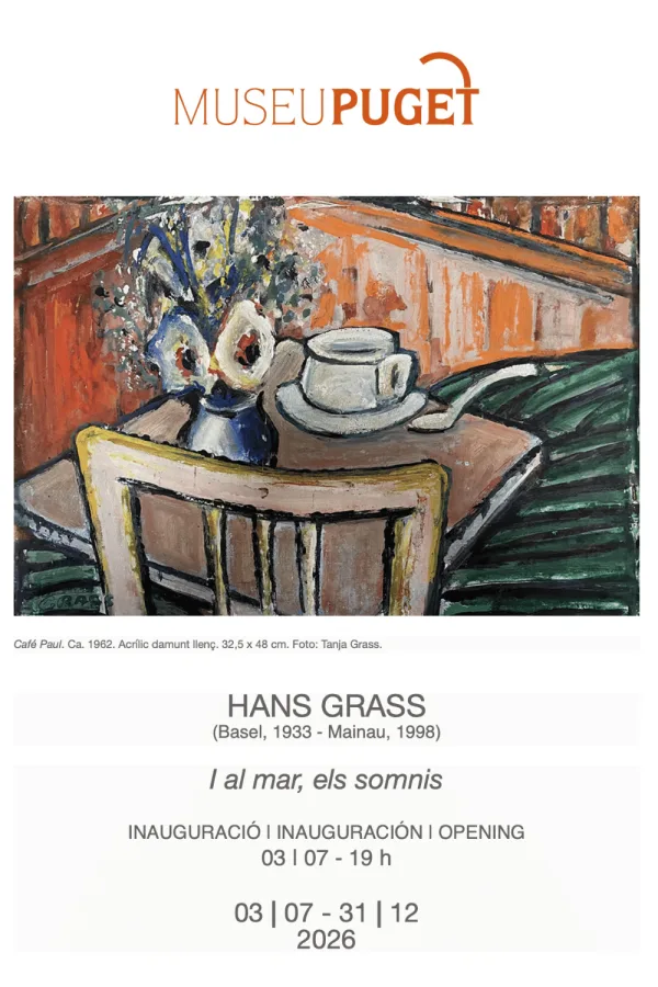 Exposición: "I al mar, els somnis" de Hans Grass