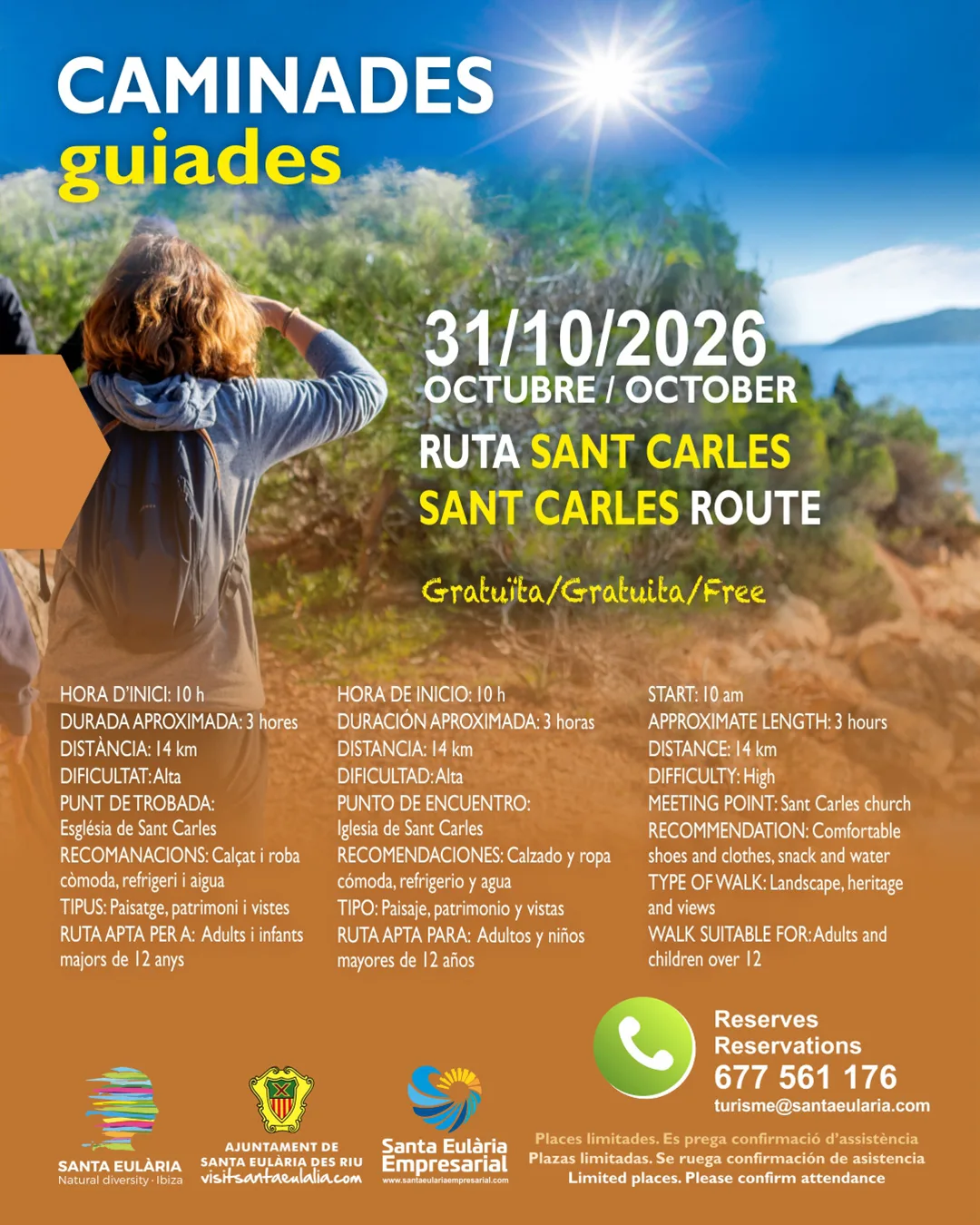 Guided Walk: Ruta Sant Carles