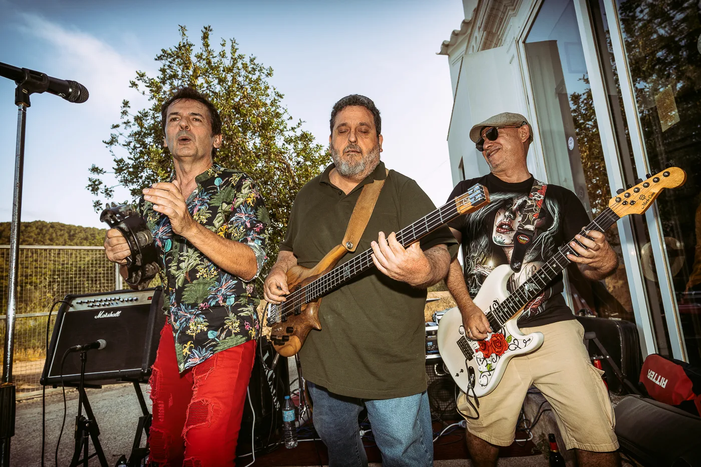 Rock band LaCalle return to the Can Jordi Blues Station stage