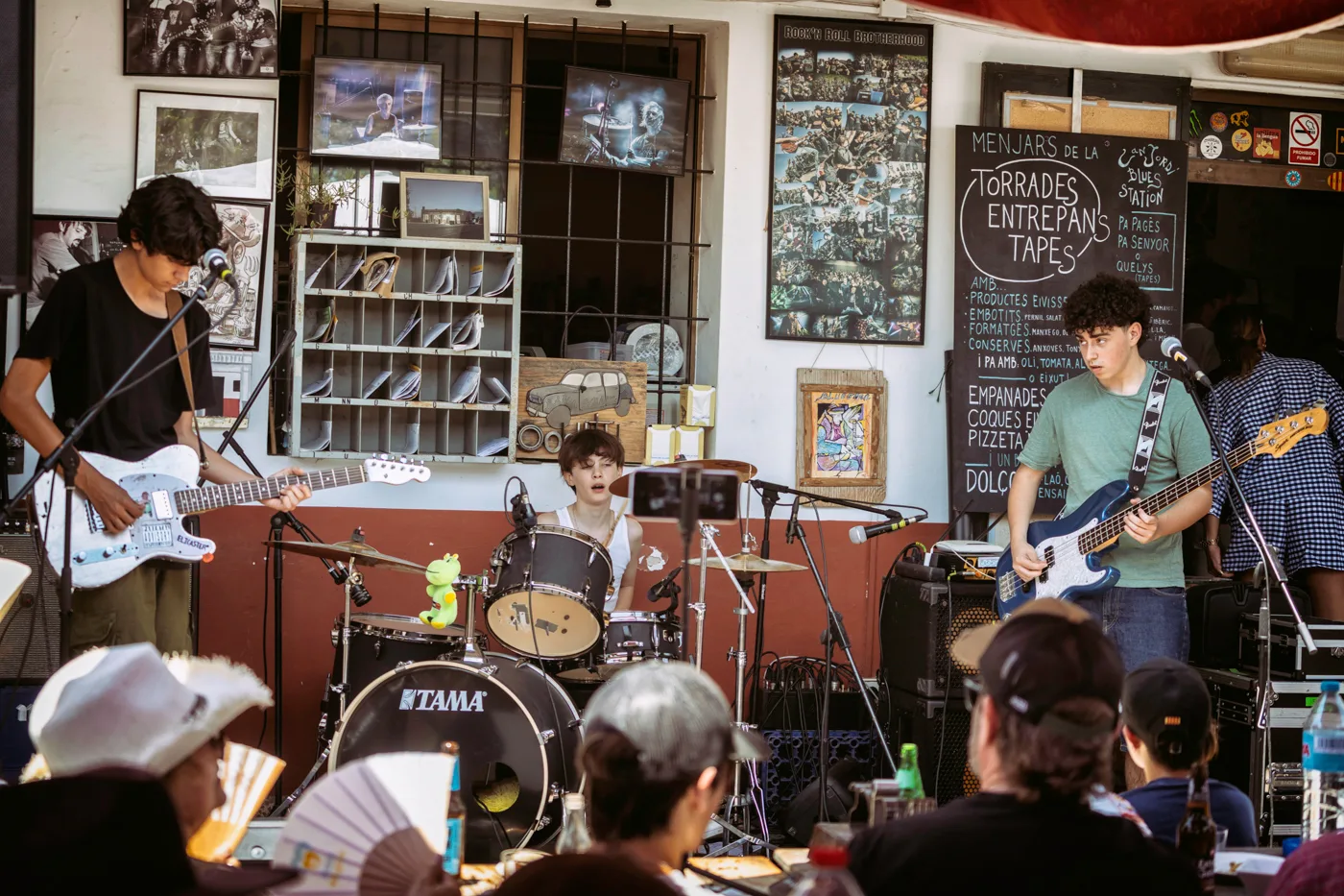 Little Green Hipo, Ibiza's youngest band, return to Can Jordi Blues Station