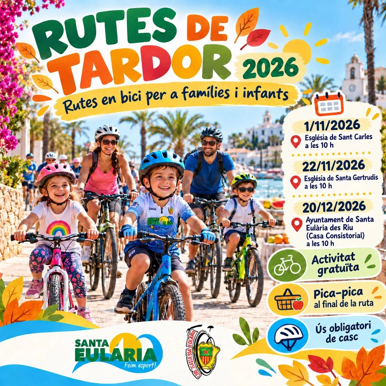 Autumn Bike Route: Sant Carles